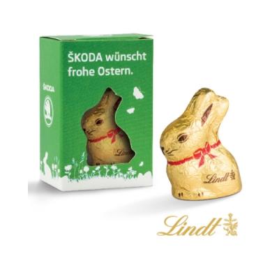Image of Promotional Lindt Easter Bunny in box