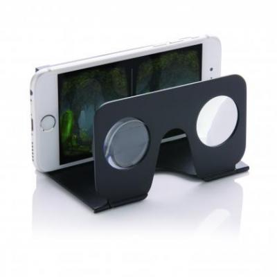 Image of Branded Mini Folding Virtual Reality Glasses Black