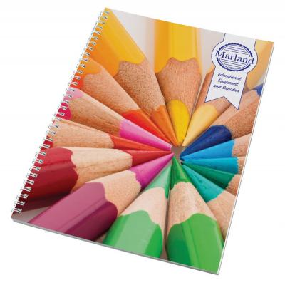 Image of Promotional Wiro Notepads A4