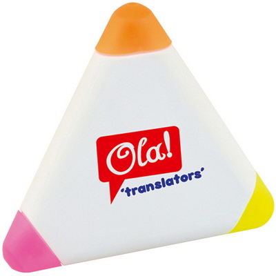 Image of Printed Triangle Highlighter