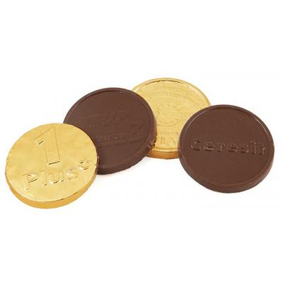 Image of Promotional Chocolate Coins - 55mm