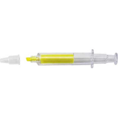 Image of Promotional Syringe marker highlighter