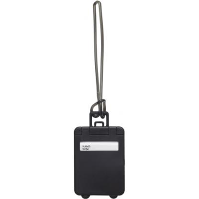 Image of Suitcase shaped promotional Luggage tag