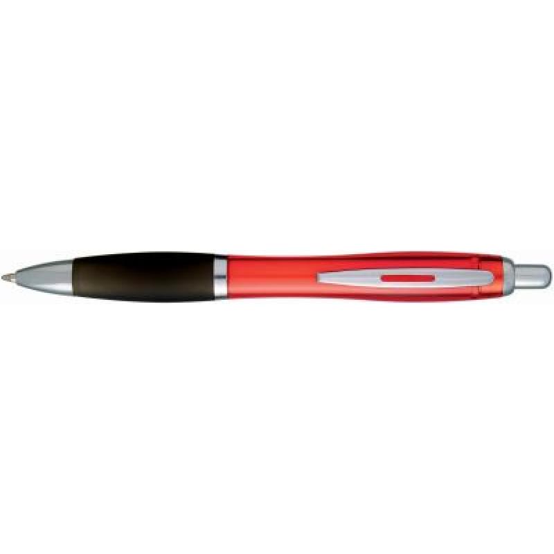 Image of Nash ballpoint pen coloured barrel and black grip