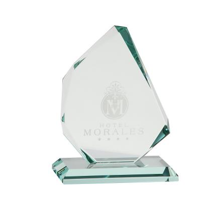 Image of Jade Glass Facetted Ice Peak Award