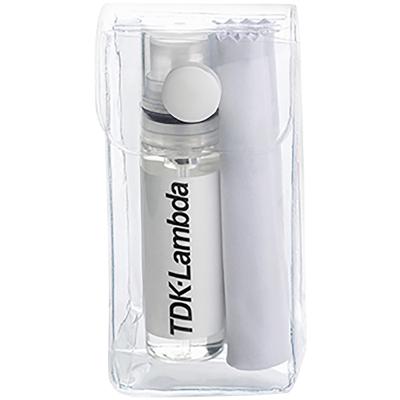 Image of 2 Piece Glasses and Screen Cleaning Pocket Sized Kit
