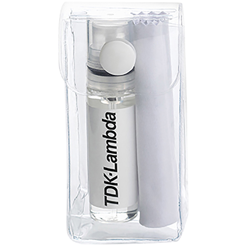 Image of 2 Piece Glasses and Screen Cleaning Pocket Sized Kit