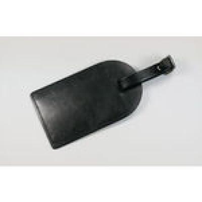 Image of Branded Leather Look Luggage Tag